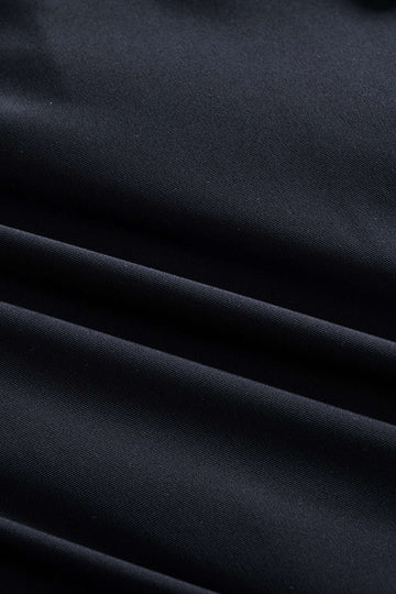 Pearl Button Slip Tummy Control One-Piece Swimsuit