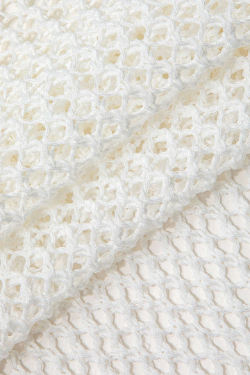 Crochet Knot Side Split Cover Up