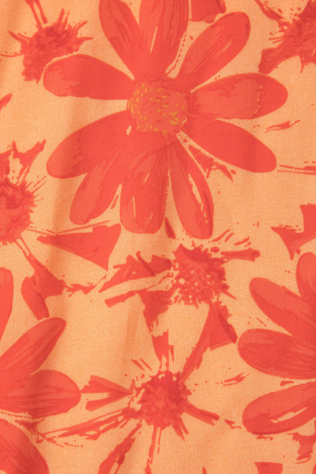 Floral Print Asymmetric High-Waisted Skirt