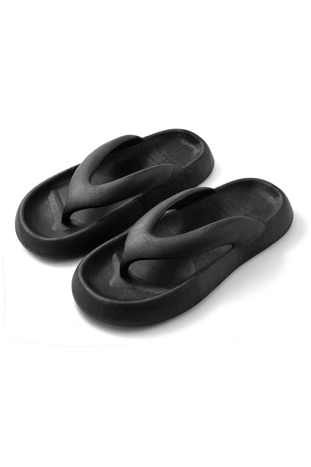 Classic Black Comfort Flip-Flops