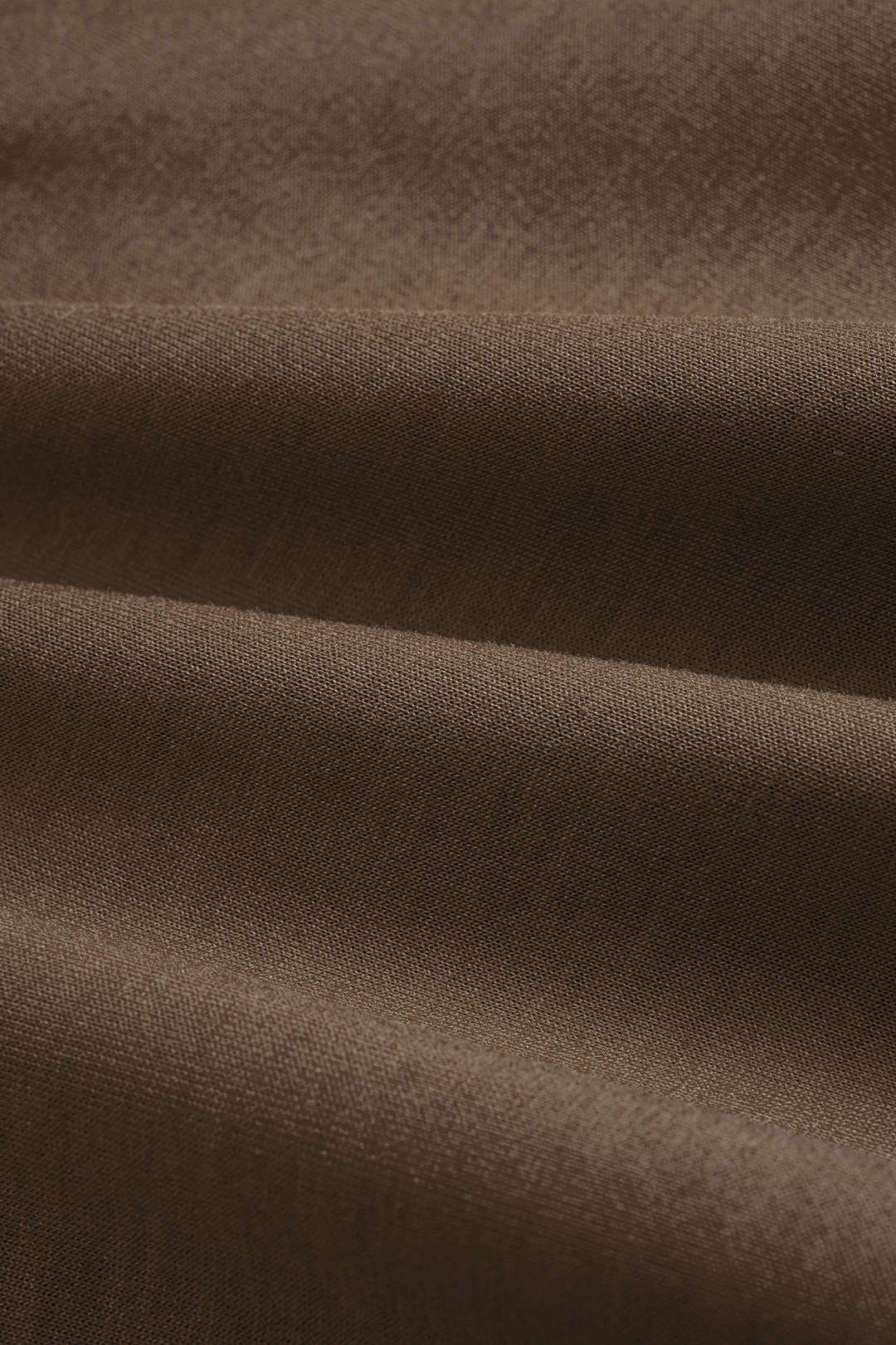 Contrast Asymmetrical Round Neck Sweatshirt