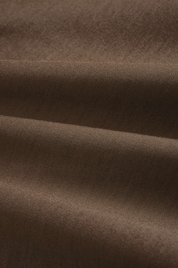 Contrast Asymmetrical Round Neck Sweatshirt