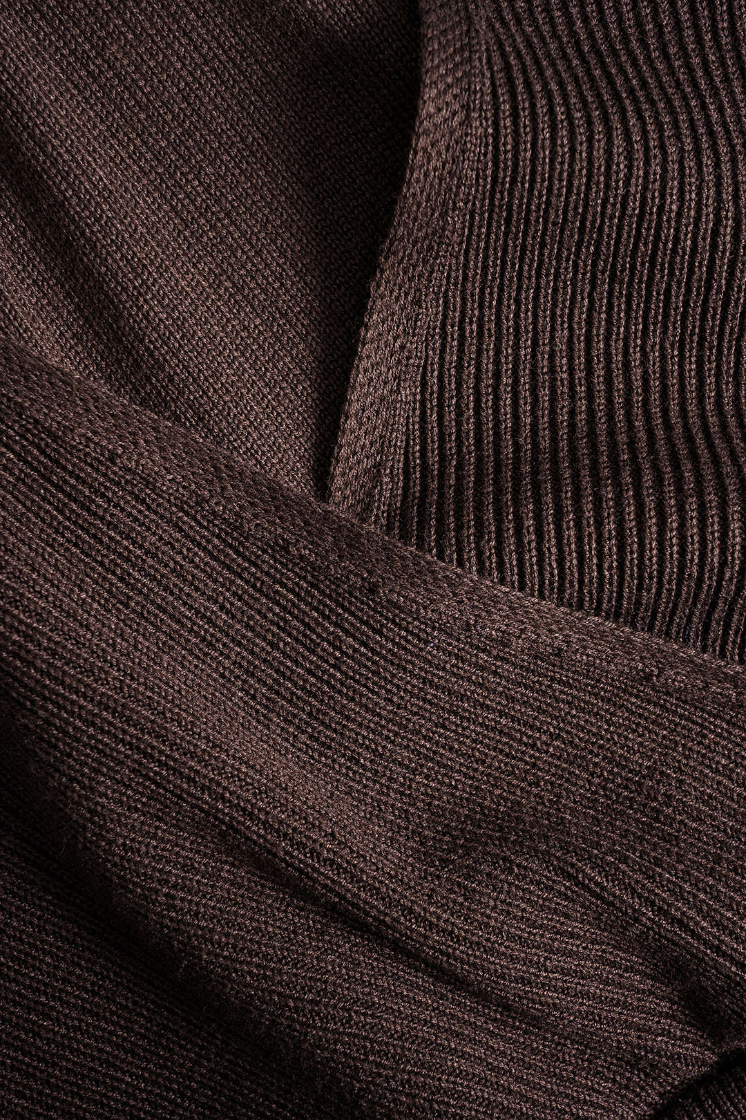 Toit de taille en tricot à pointes