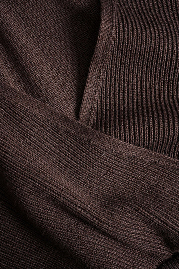 Toit de taille en tricot à pointes