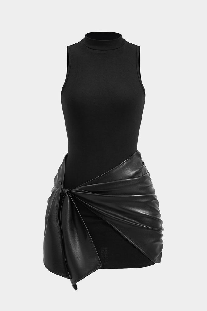 ミストレアス Front Ribbon Camisole Mini Dress Front Ribbon Camisole Mini Dress - MISTREASS