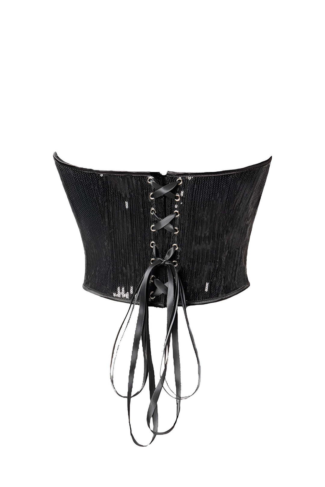 Paljetti Bustier -korsetin yläosa