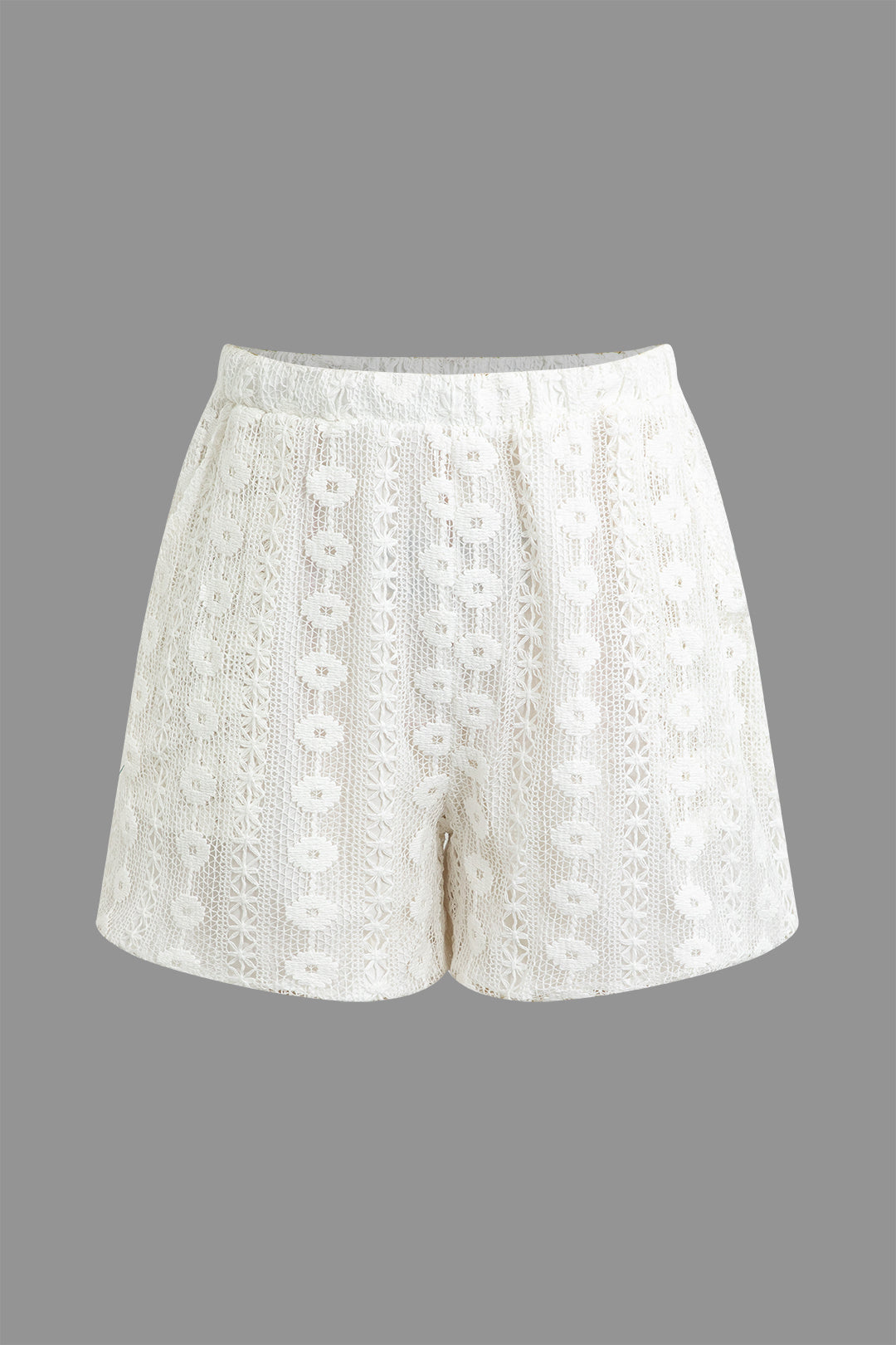Solid Lace Shorts