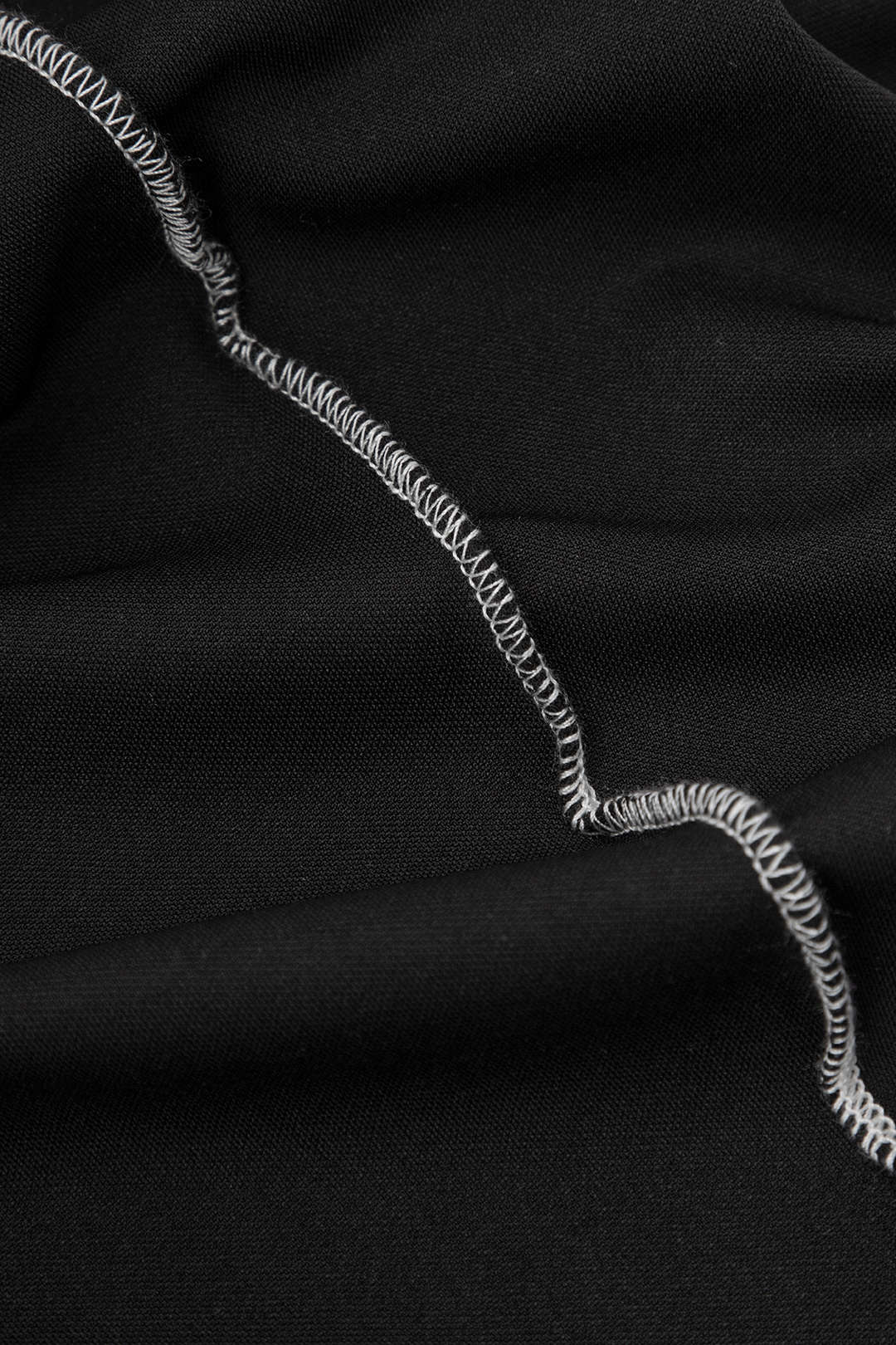 Asymmetric Lace Panel Midi Dress