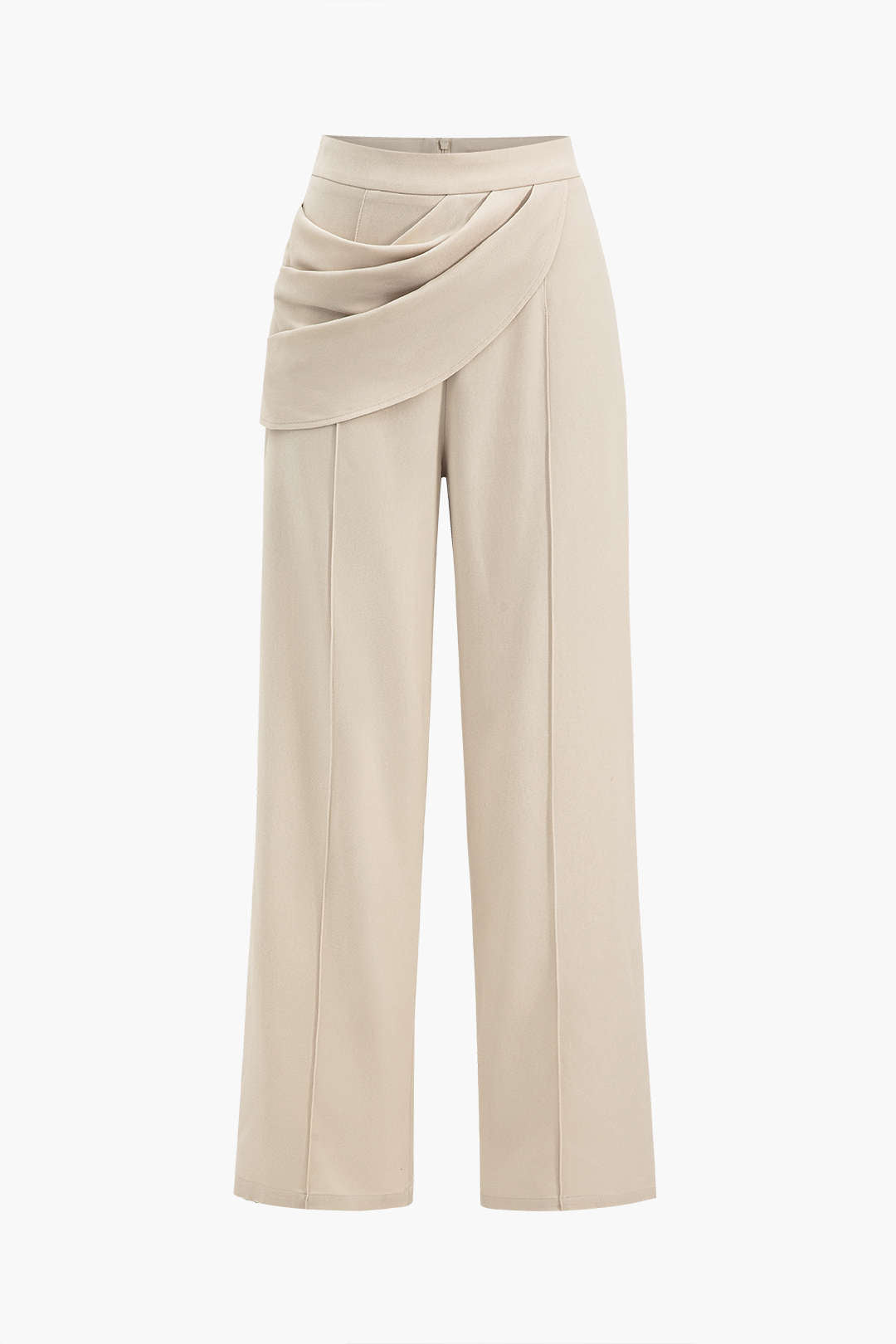 Pantalon asymétrique solide