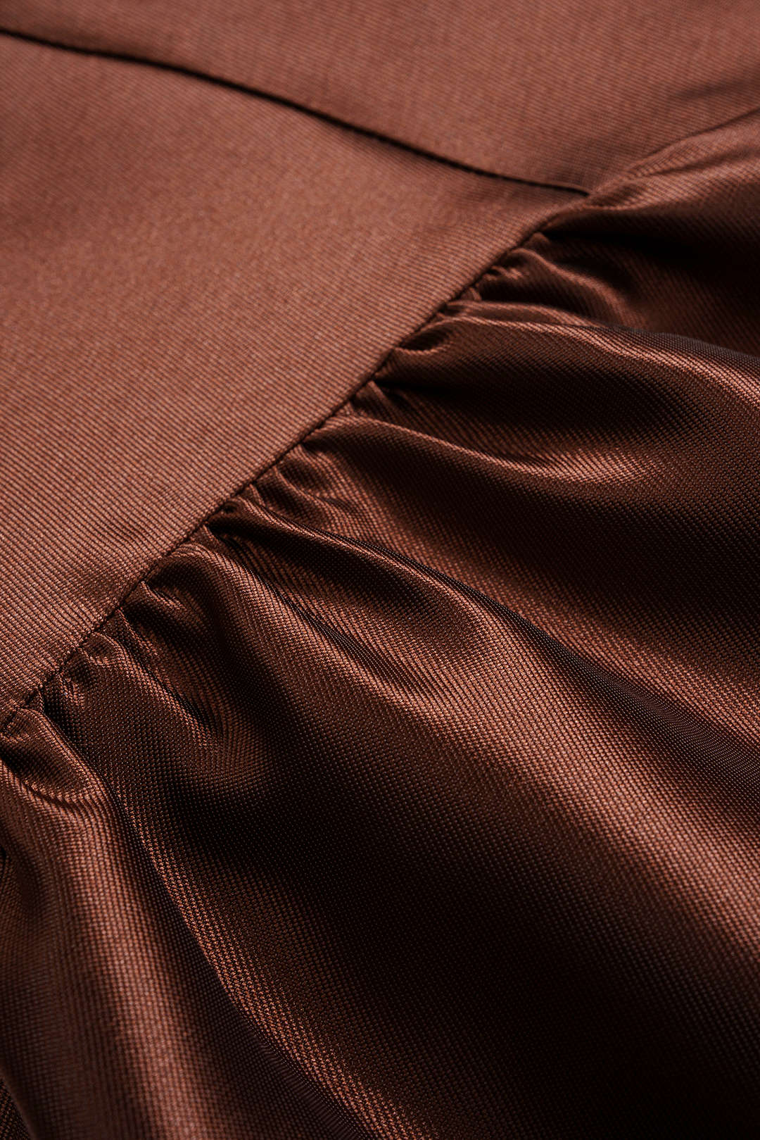 Plus Size Zipper Puff Hem Sleeveless Mini Dress