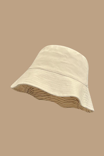 Wave Stripe Texture Reversible Bucket Hat