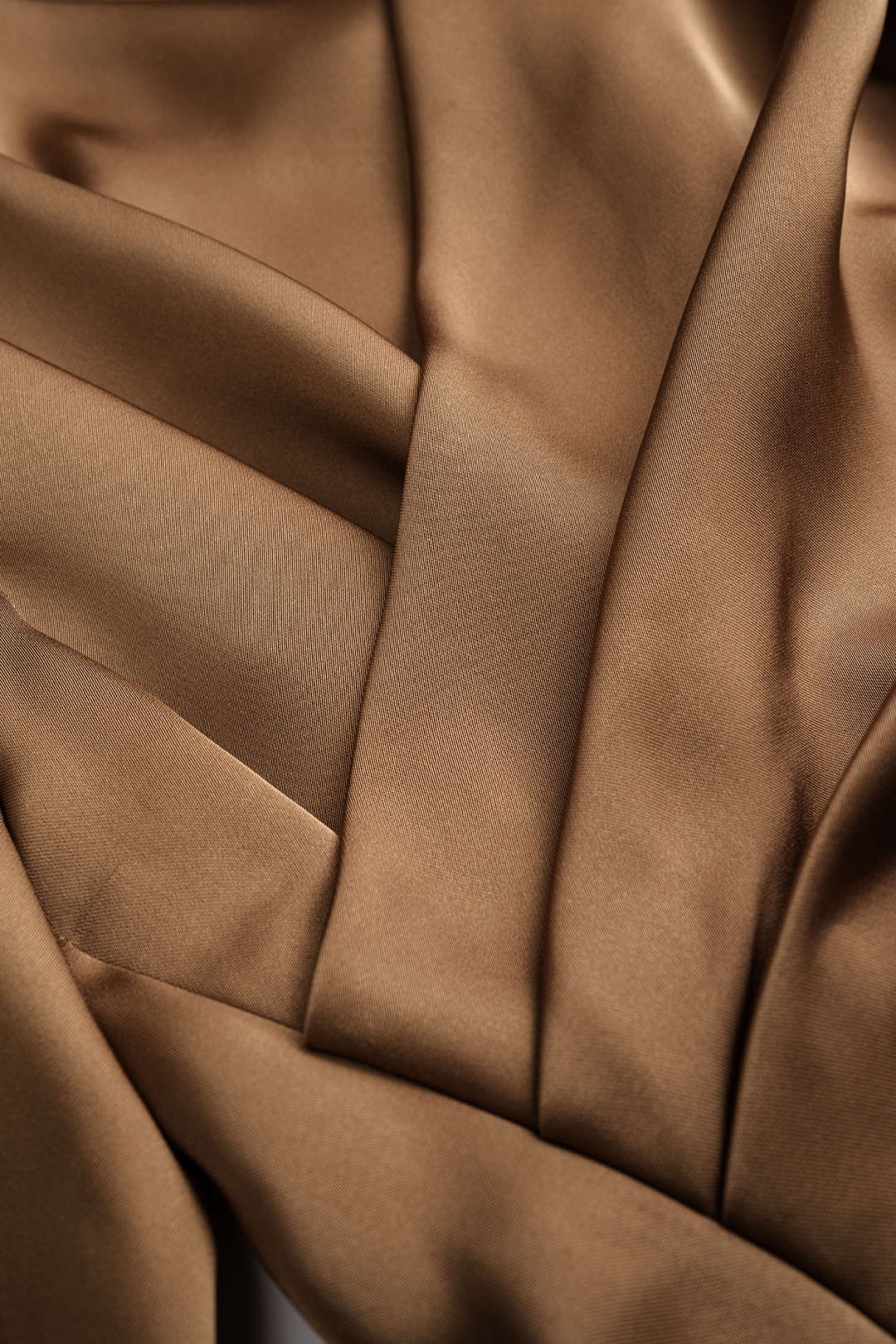 Asymmetrical Neck Ruched Long-Sleeve Top And Skirt Set