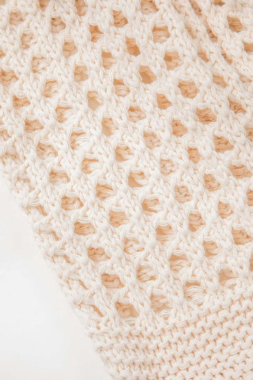 Crochet Knit Tote Bag