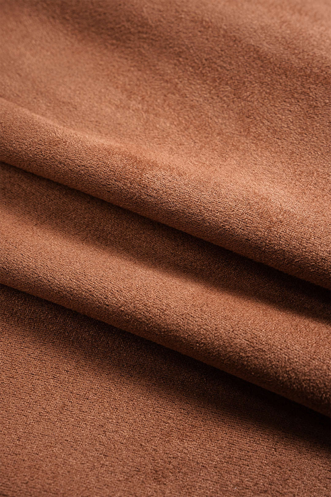 Suede Button Pocket Skirt