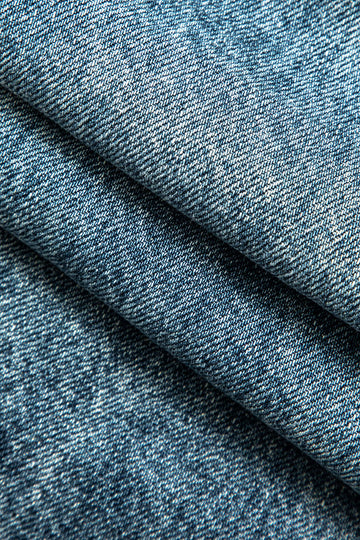 Drawstring Straight Leg Pocket Jeans