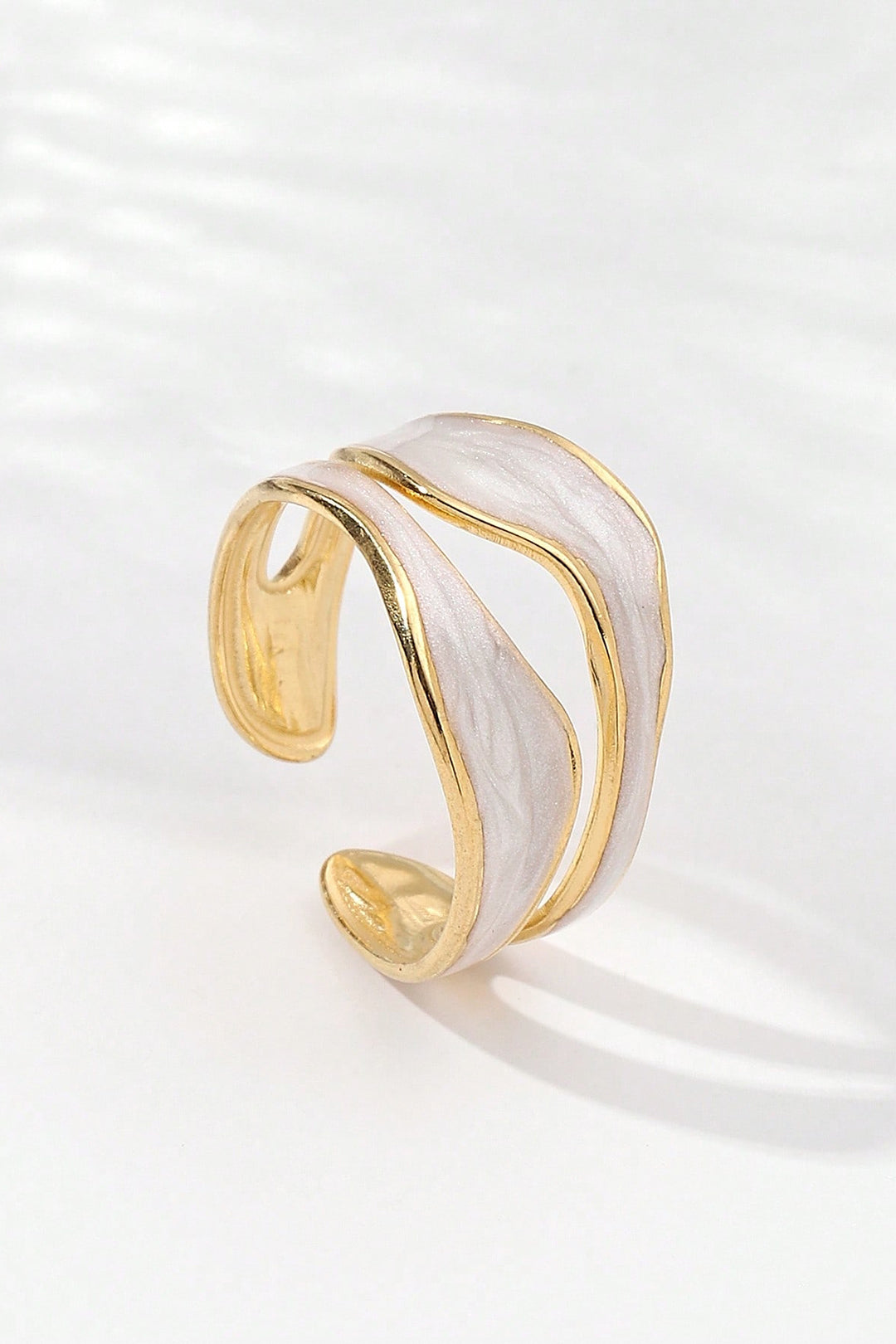 Asymmetrical Open-ended Ring