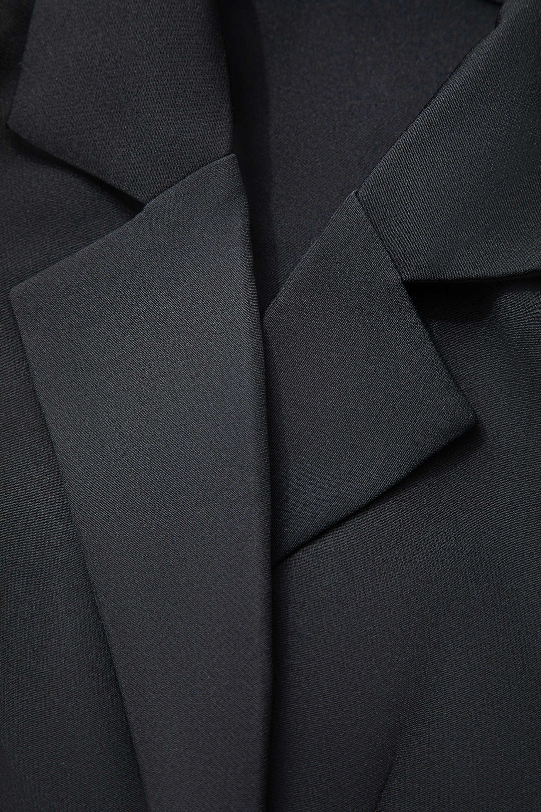 Asymmetrical Notched Lapel Wrap Blazer Dress