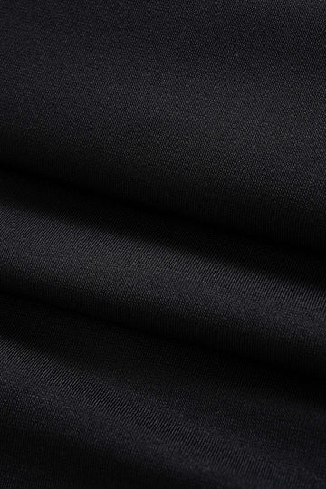 Plus Size Metallic Eyelet High Slit Sleeveless Maxi Dress