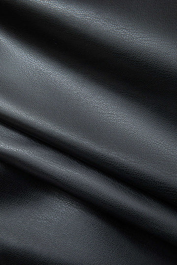 Wrap Faux Leather Shorts