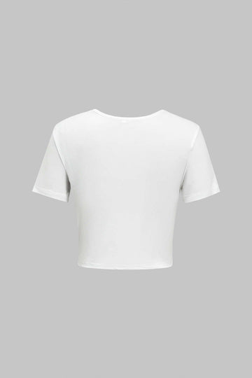 Briefdruck T-Shirt