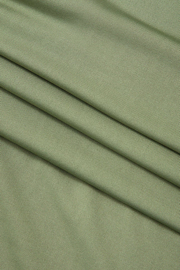 Solid Turtleneck Long Sleeve Maxi Dress