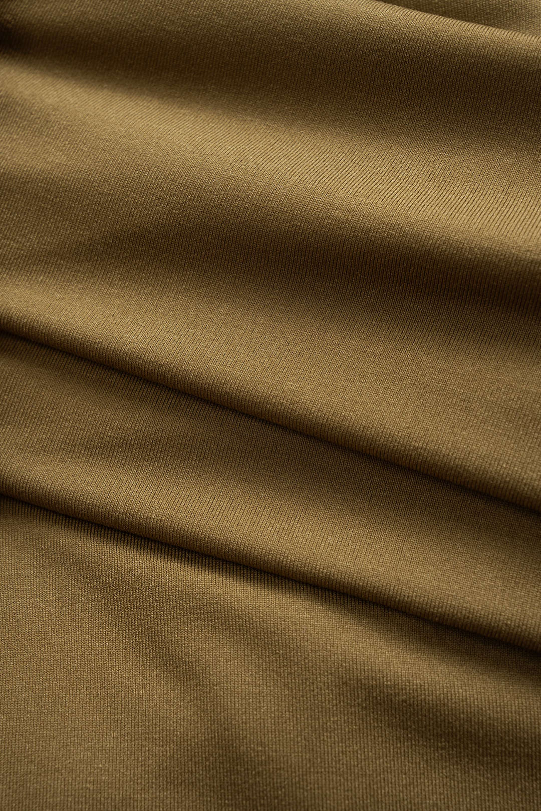 Cut Out Long-Sleeve Top And High Waist Wide Leg Trousers Set