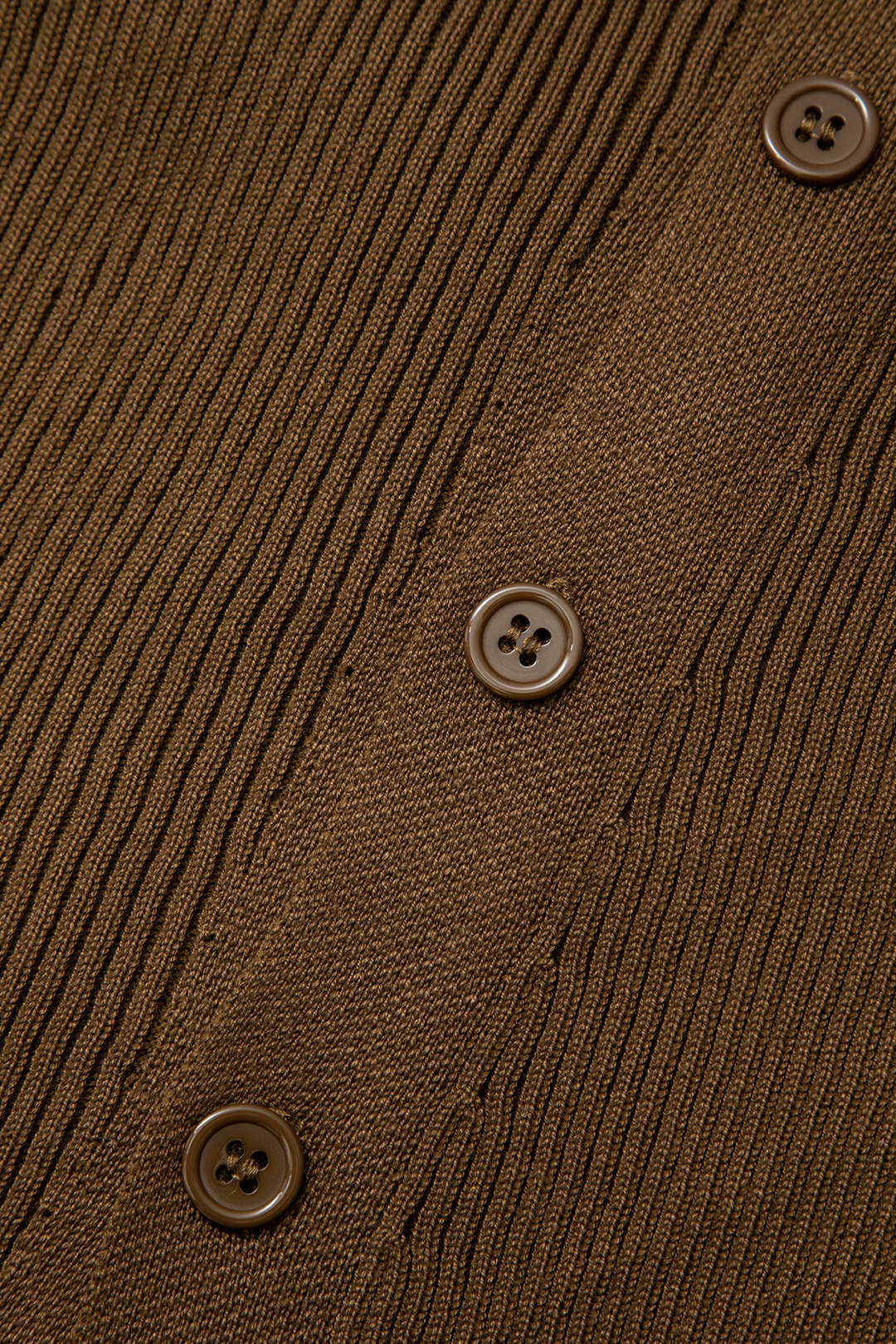 Asymmetrical Button Up Long Sleeve Knit Top