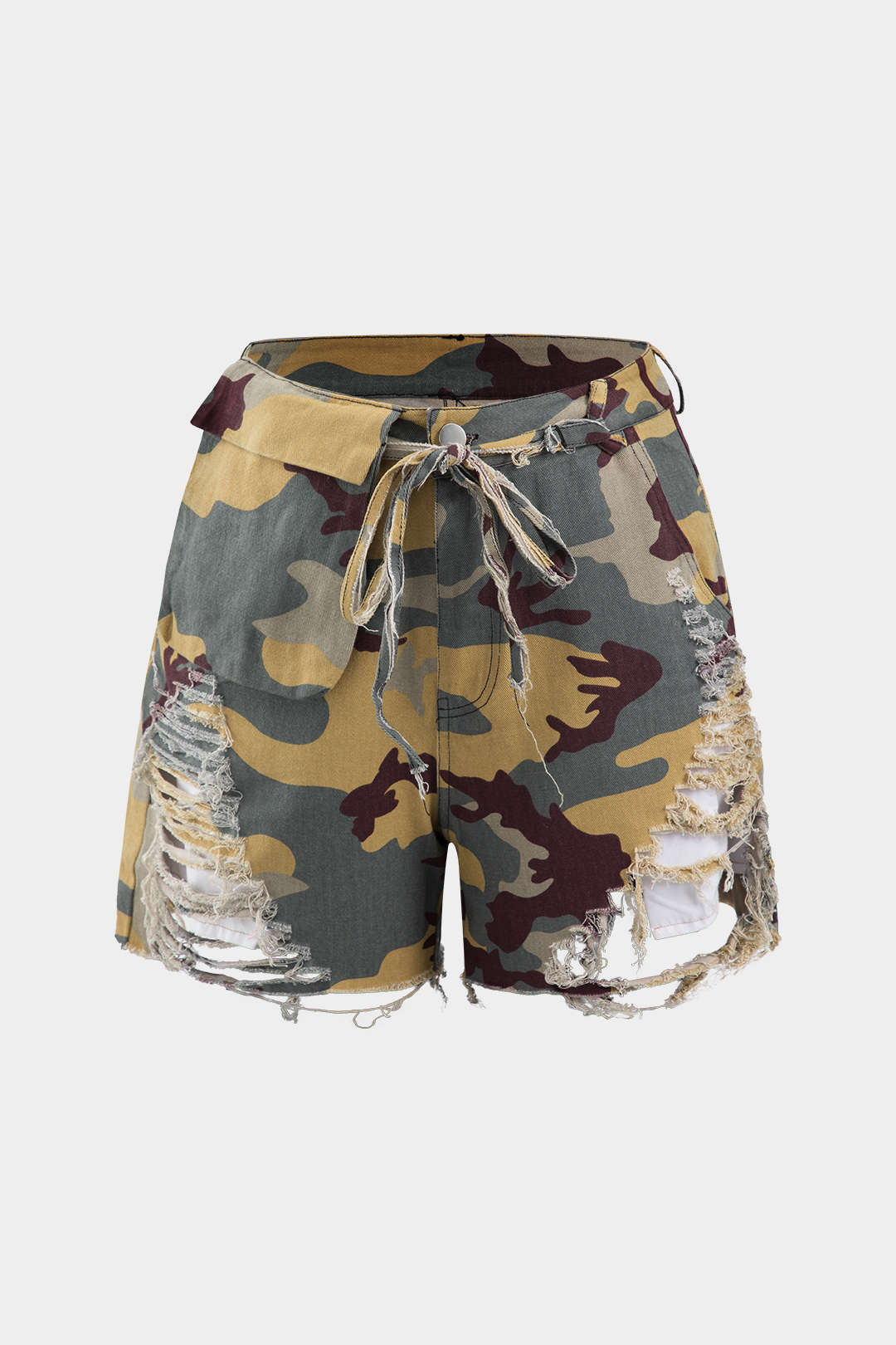 Camo hävitas kauba lühikesed lühikesed püksid