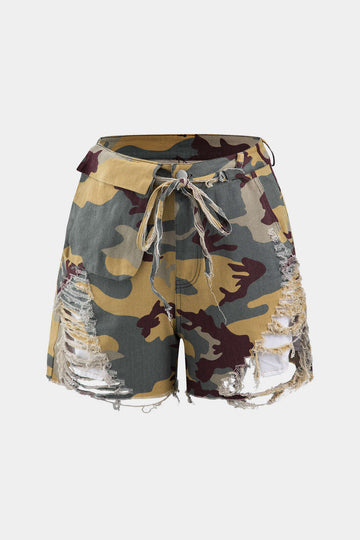 Camo tuhosi lastin shortsit