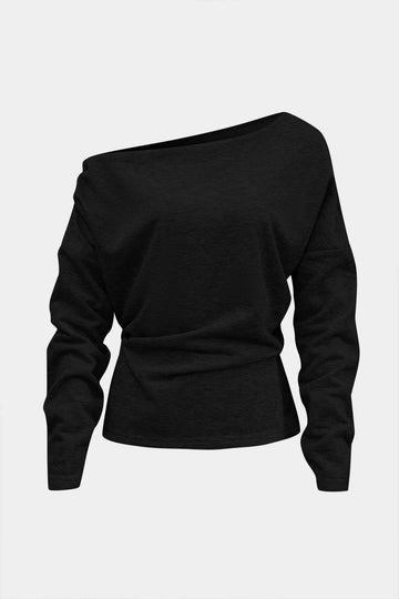 Asymmetrisches T-Shirt Long Sleeve