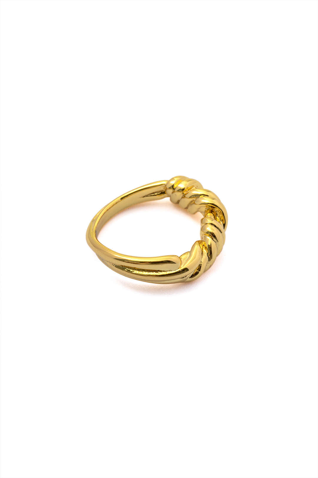 Metal Twisted Ring