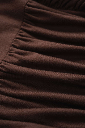 Ruched Long Sleeve Bodysuit