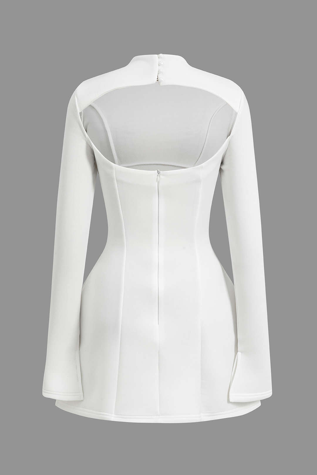 Rückenfreies Mini -Kleid