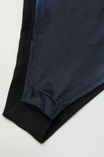 Body Heat Print Sleeveless Bodysuit And Mini Skirt Set