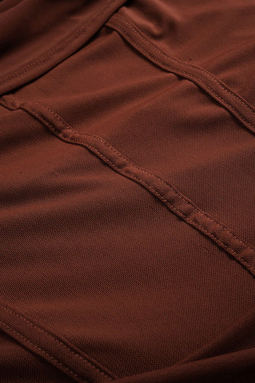 Plus Size Mesh Ruched Corset Slip Sleeveless Mini Dress