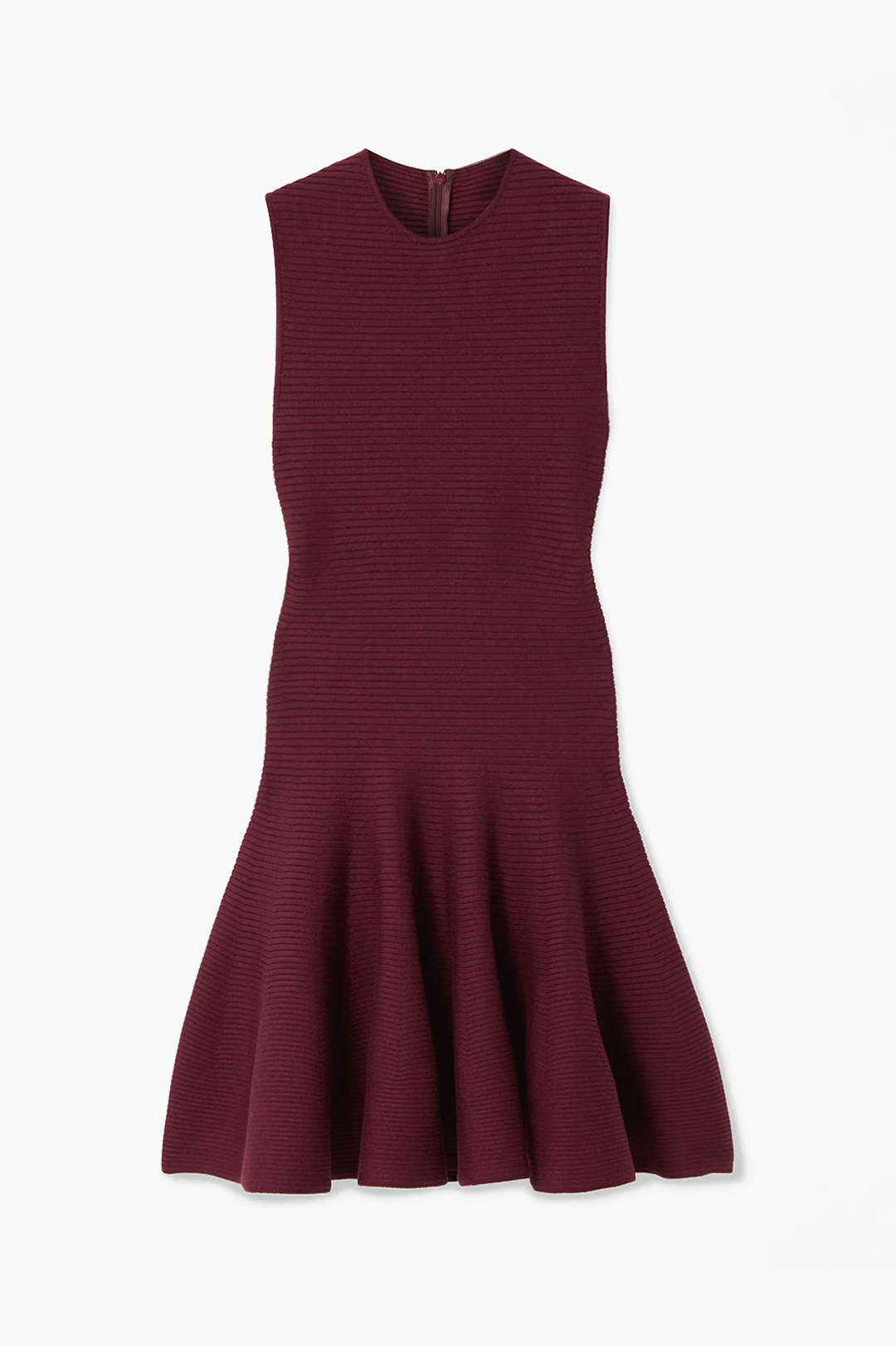 Knit Ruffle Sleeveless Dress