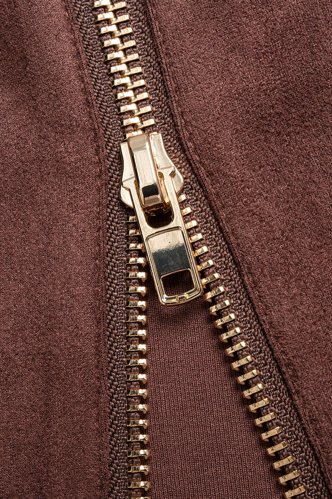 Round Neck Zipper Patchwork Long Sleeve Midi Dress