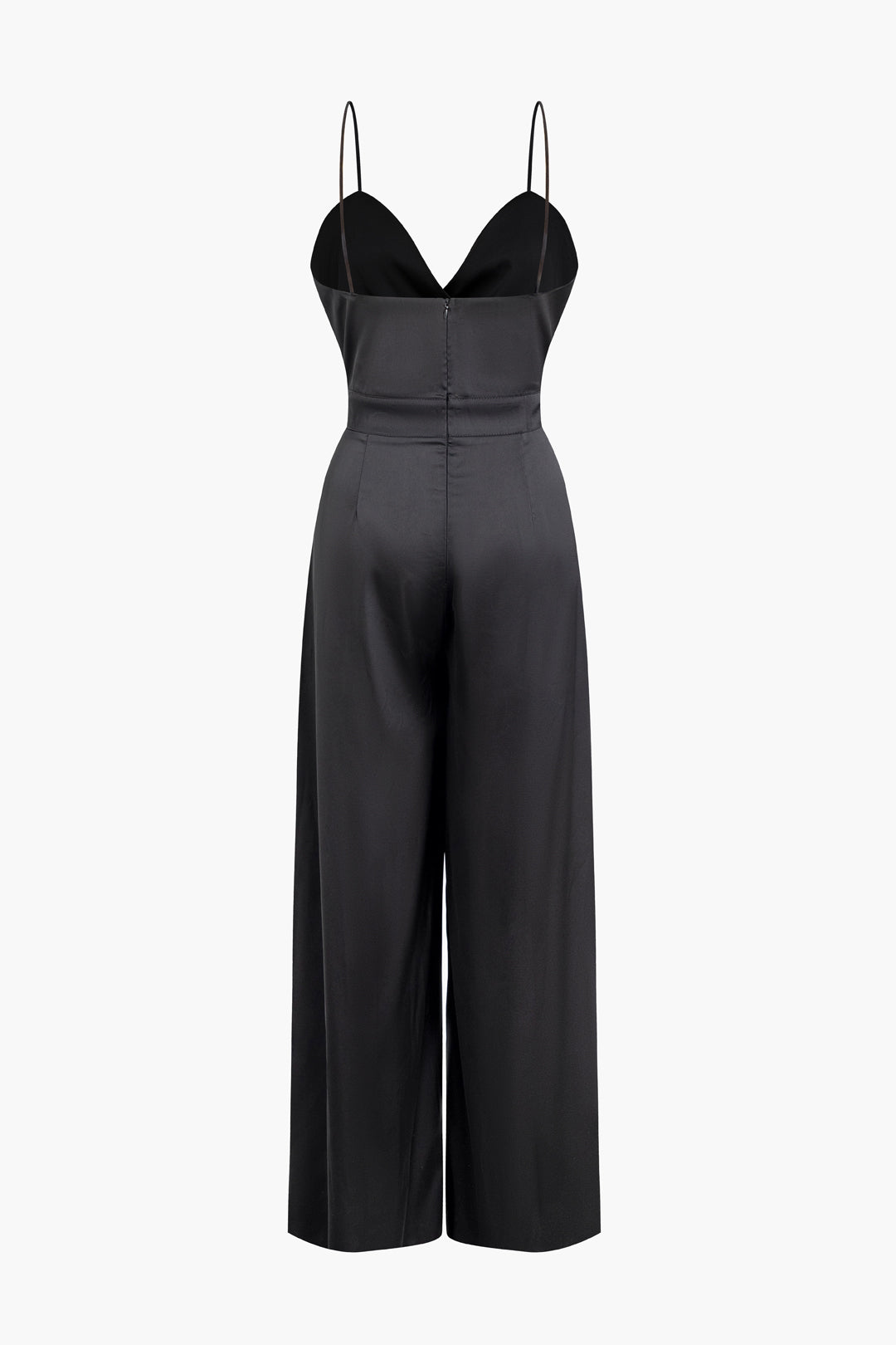 Cinched Waist and Delicate Strap Jumpsuit