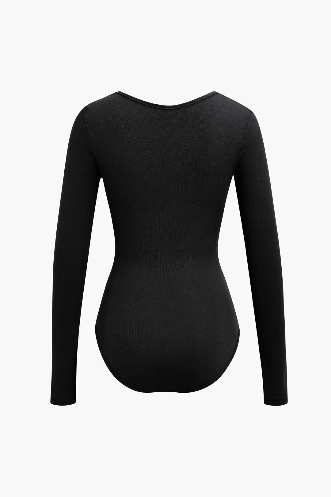 Long Sleeve O-ring Cut Out Bodysuit