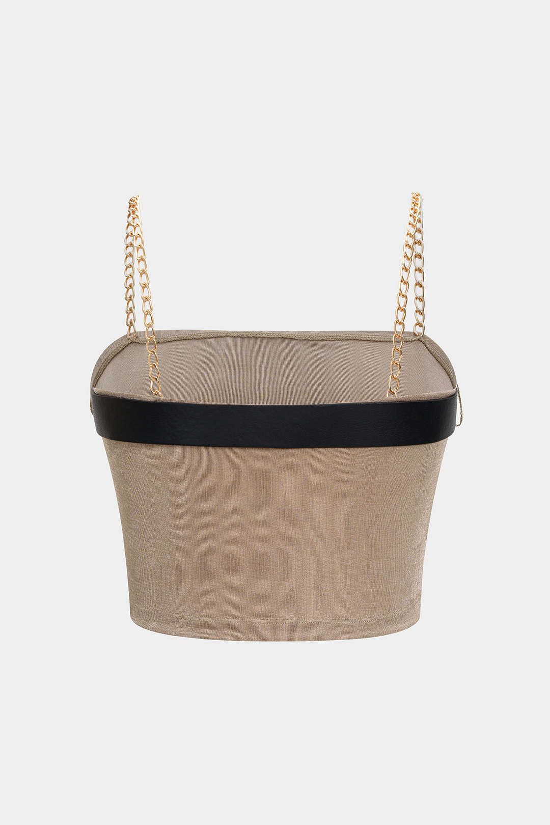 زائد حجم سلسلة معدنية الترقيع كامي أعلى