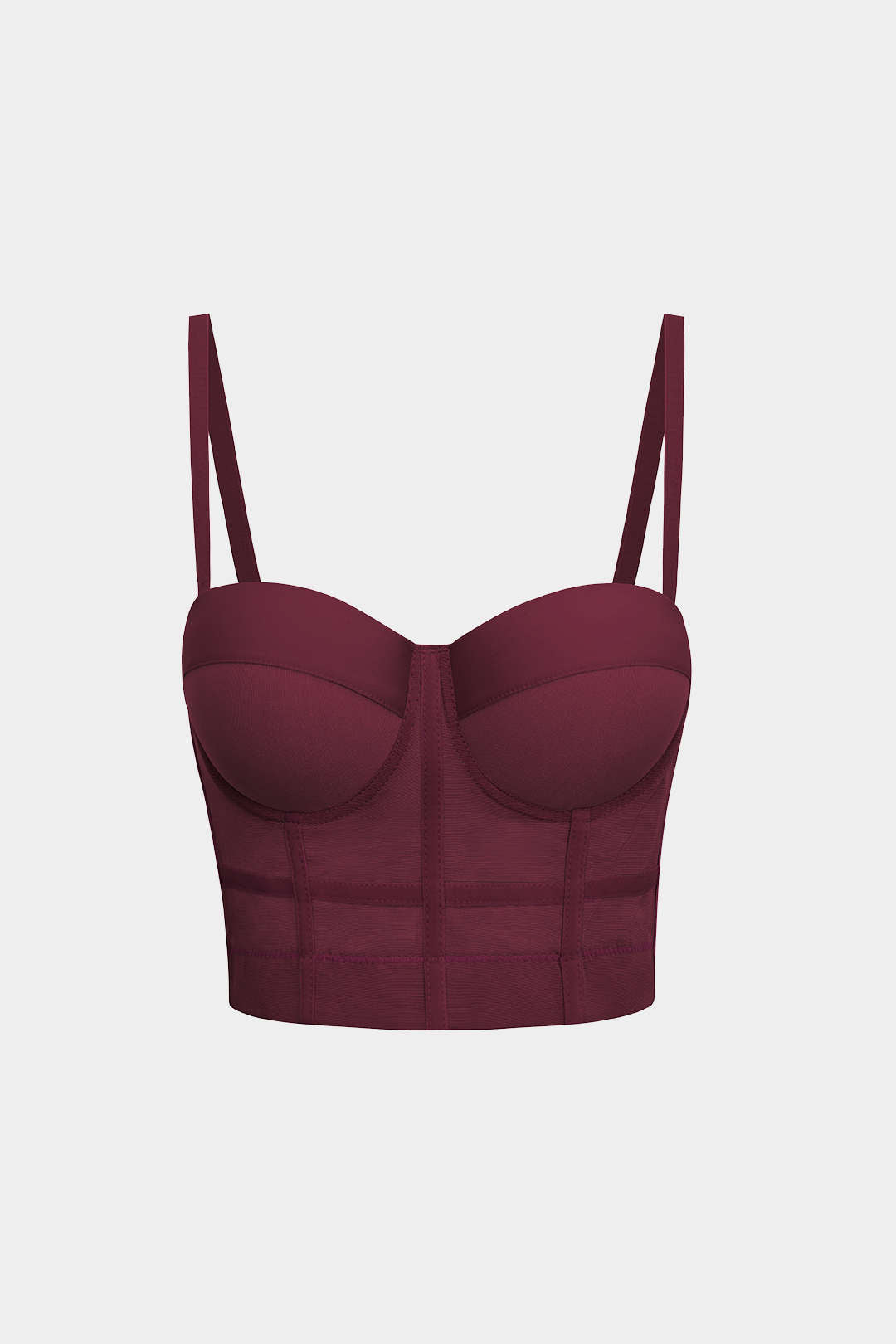 Mesh Underwire Bustier toppi