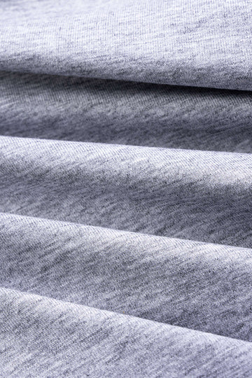 Letter Print One Shoulder Belt Sweatshirt