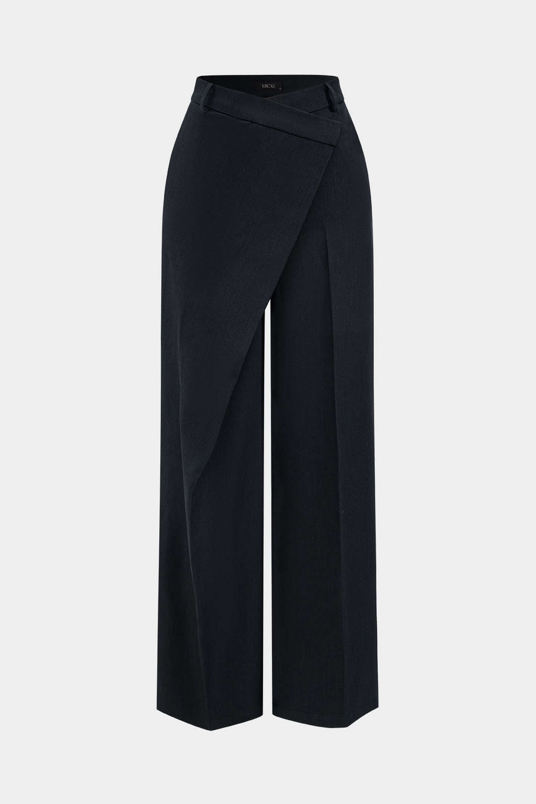 Asymmetrische broekbeen broek