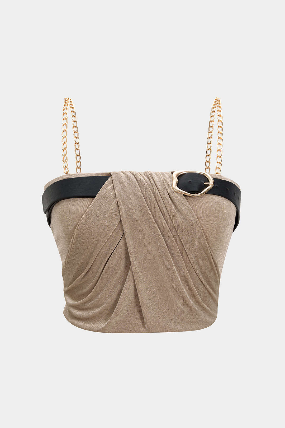 زائد حجم سلسلة معدنية الترقيع كامي أعلى