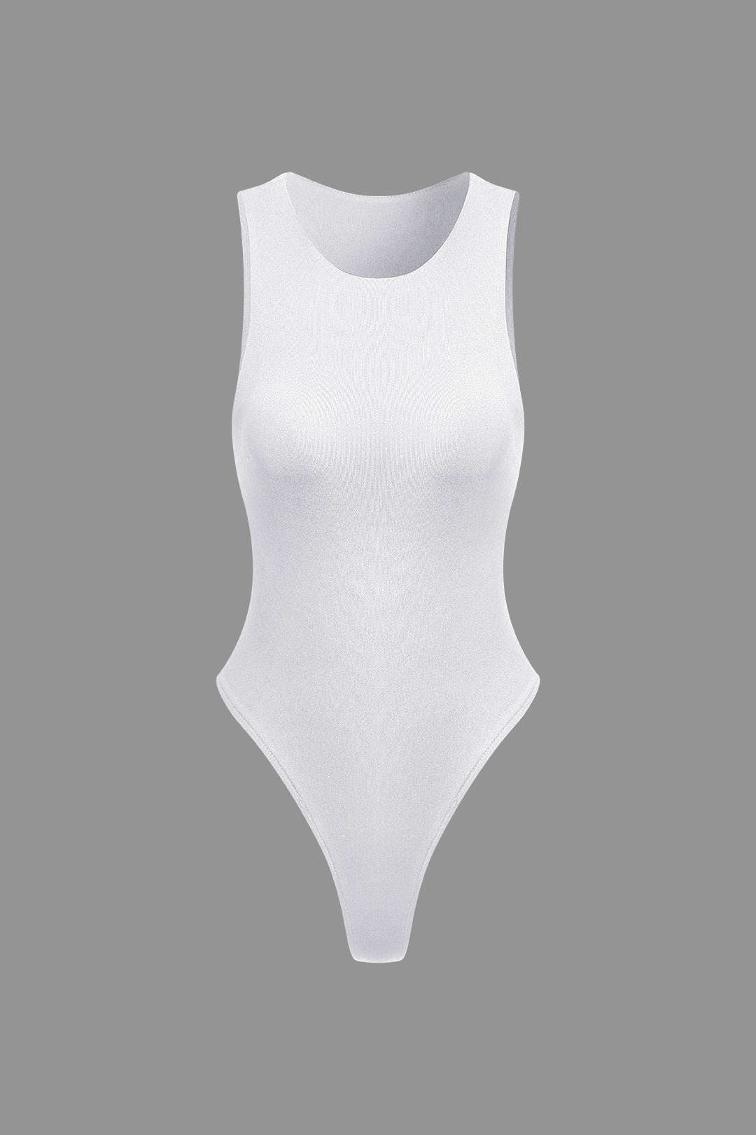 Round Neck Sleeveless Bodysuit