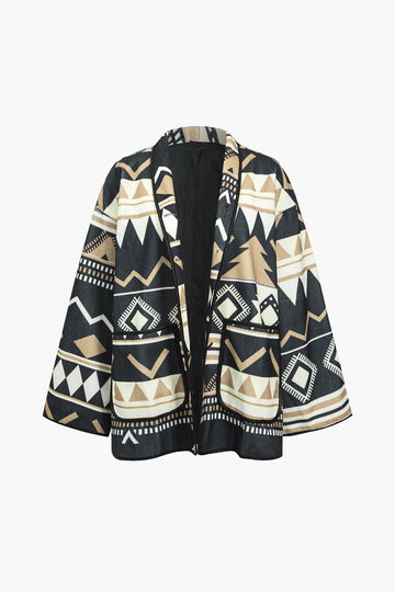 Retro -Druckjacke