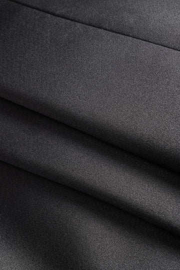 Satin Lace Patchwork  Asymmetrical Hem Sleeveless Mini Dress