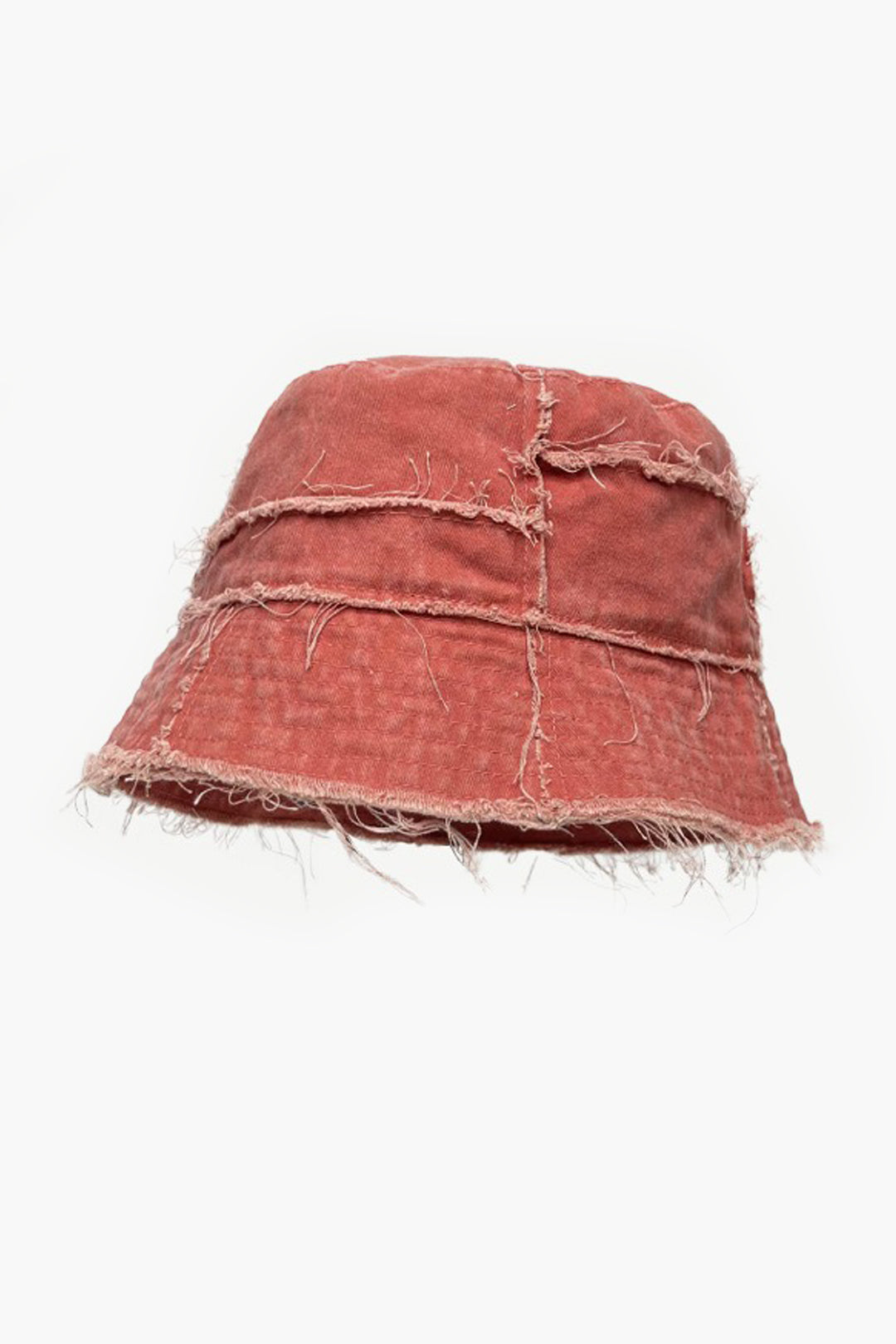 Frayed Distressed Bucket Hat
