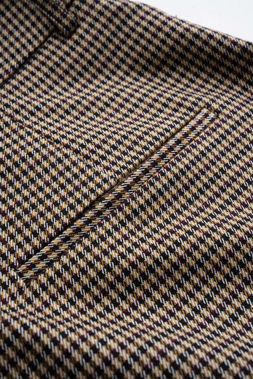 Plaid Print Pocket Shorts