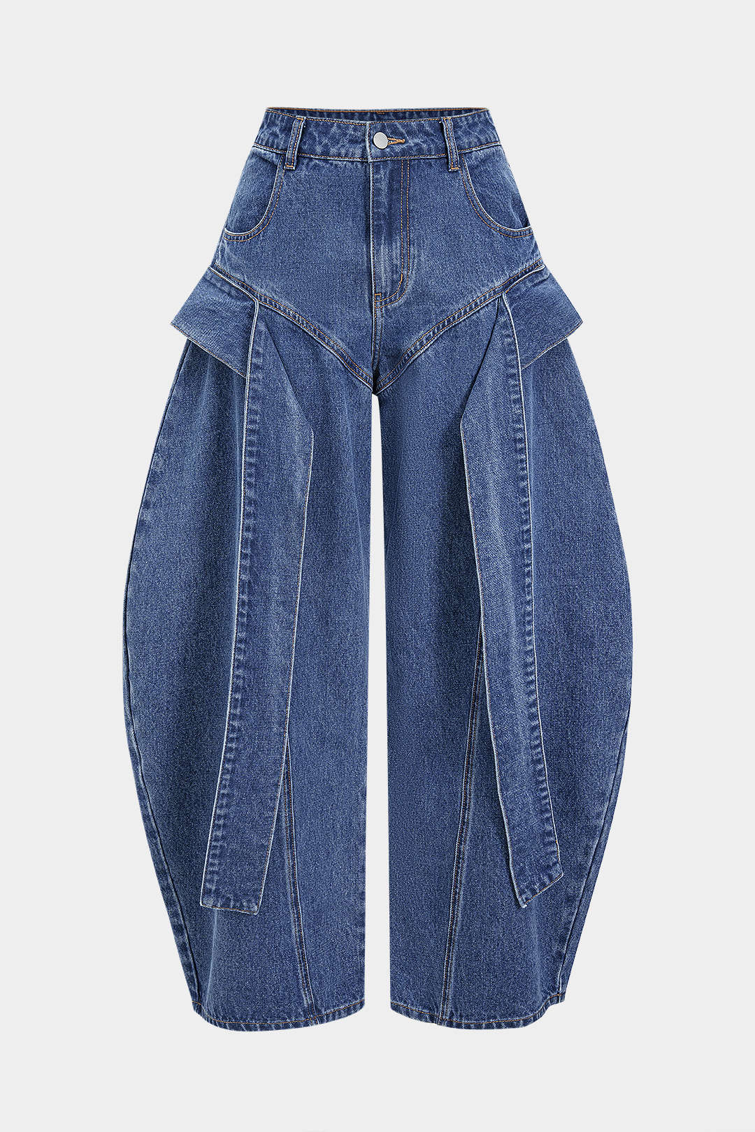 Micaela Wide Leg Denim Jeans main image 0